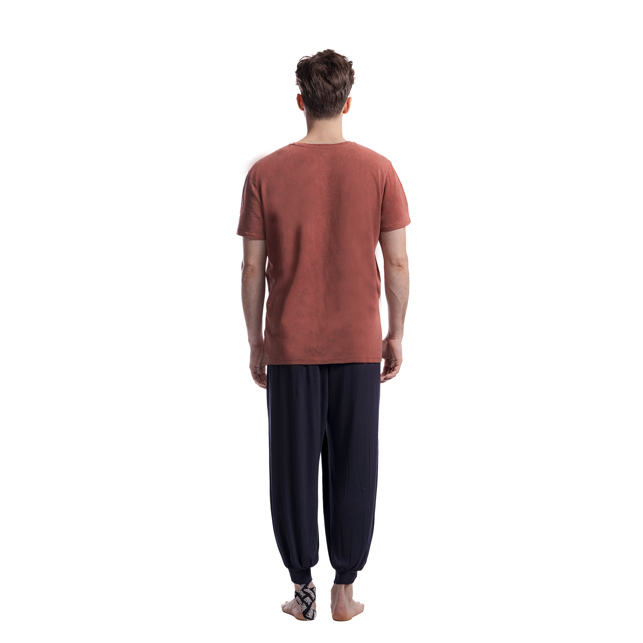 Standart Fit Turuncu Batik Tişört