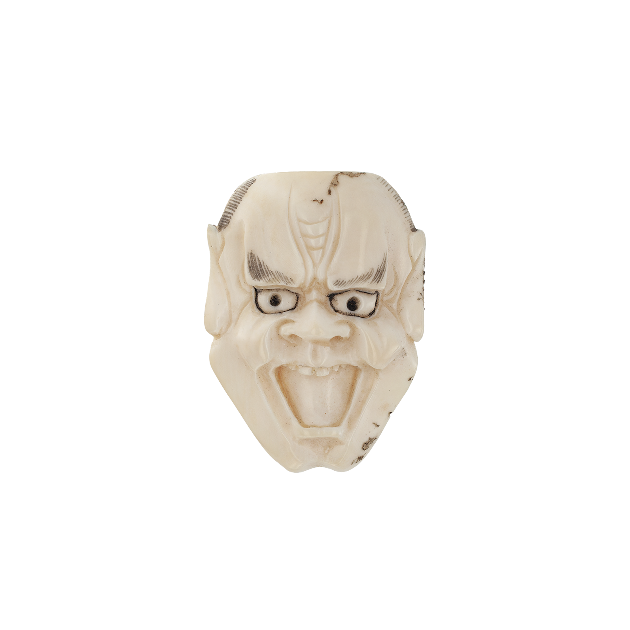 Geleneksel Netsuke Japon Kimono Düğmesi 1