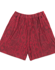 Burgundy Şort