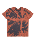 Standart Fit Siyah Sun Tie Die Tişört